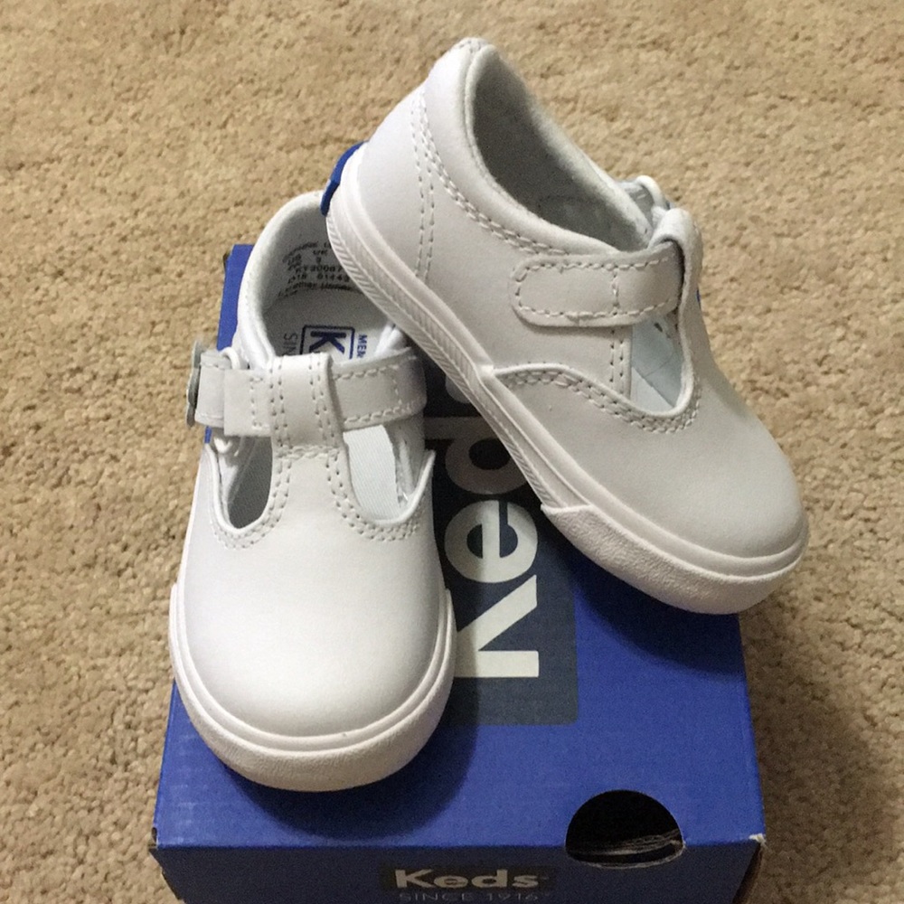 Keds Daphane T-Strap white shoes